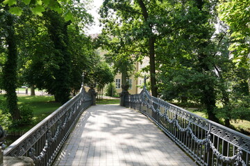 Brücke Liebesinsel Schlossinsel Mirow