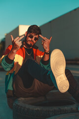 Obraz premium live fast die young