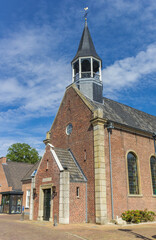 Fototapeta na wymiar Historic protestant church in the center of Tubbergen, Netherlands