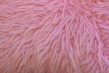 pink pillow fur texture