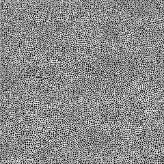 Australian aboriginal hand drawn seamless vector pattern with dots on black background