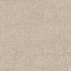 Australian aboriginal hand drawn seamless vector pattern with dots on brown background