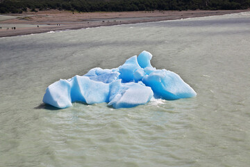 Iceberg on Lago Gray, Torres del Paine National Park, Patagonia, Chile