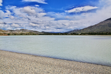 Lago Gray in Torres del Paine National Park, Patagonia, Chile