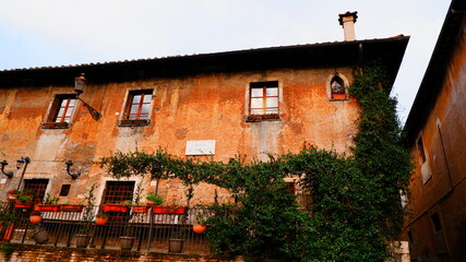 Ancient House. Ventimiglia, Italy.