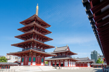 四天王寺の五重塔