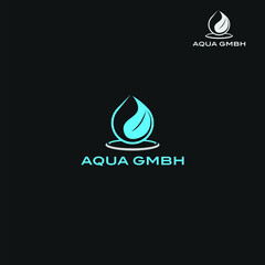 water logo design
