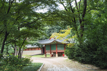 garden of Sanctuary Chongmyo in Seoul
