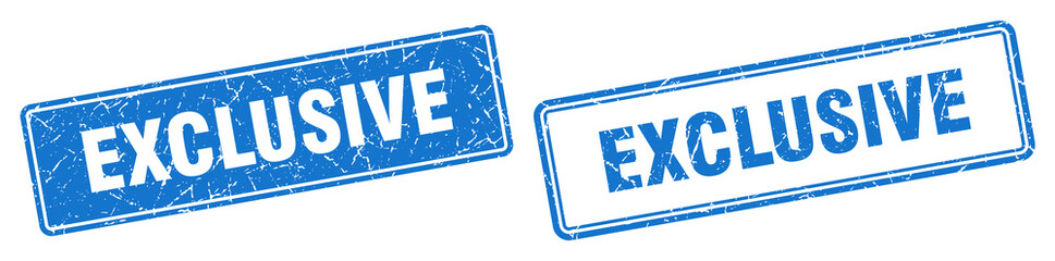 exclusive stamp set. exclusive square grunge sign