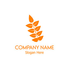 logo for company with white