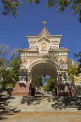 Obraz premium view of Arch of Tsarevich Nicholas II