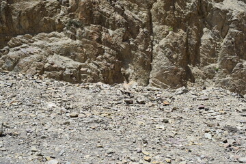 rock in the mountains