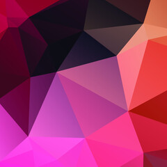 Abstract Color Polygon Background Design, Abstract Geometric Origami Style With Gradient