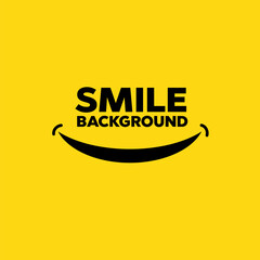 Smile icon Logo Vector Template Design. Smlie doodle