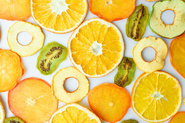 dehydrated fruit slices