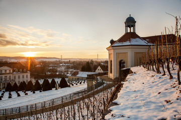 Abendstimmung in Radebeul 