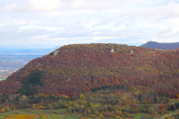 Schw&auml;bische Alb im Herbst