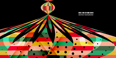 Geometric colorful abstract background template