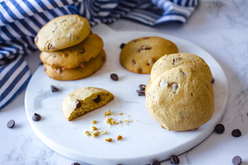 Soft chocolate Chips Cookies 