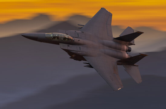 F-15E Strike Eagle manufactured by mcdonnell douglas, currently offered by the Boeing campaign