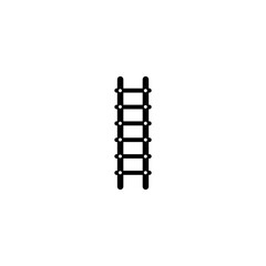 Ladder and Stairs Logo Template vector icon illustration