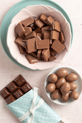 chocolate with nuts