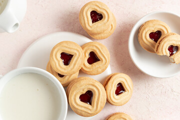 cup of tea and cookies