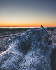 Coucher de soleil sur royan