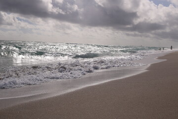 playa agua y arena del mar
