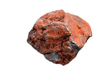 Hematite on a white background