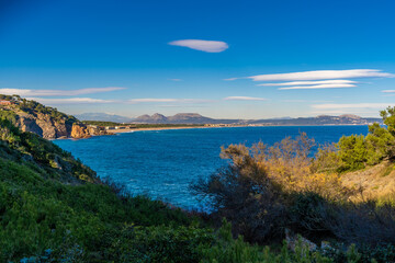 Obraz premium Sa riera begur costa brava de girona spain europe beaches tourism