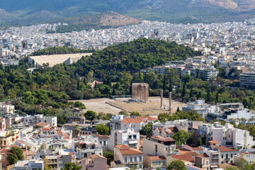 Obraz premium view of the city Athens Capital of Greece