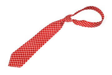 beautiful tie business on a white background