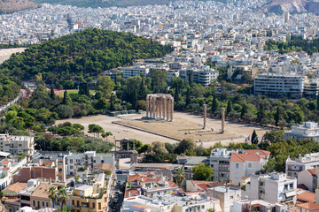 view of the city Athens Capital of Greece