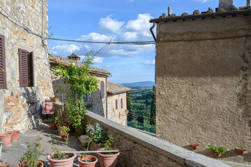 San Gimignano landscape