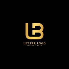 Initial Letter UB logotype company name monogram design for Company and Business logo.