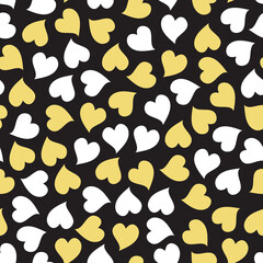 Hearts seamless pattern. Love. Valentine's Day background.
