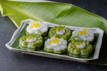 Layer Sweet Cake (Kanom Chan)