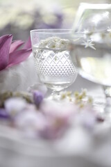 wedding table setting