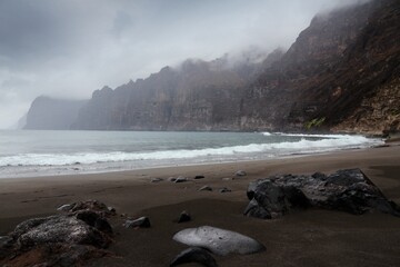 Gigantes, Tenerife - gloomy landscape