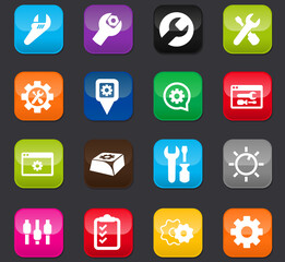 Settins icon set