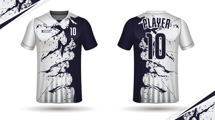 Soccer jersey template sport t shirt design