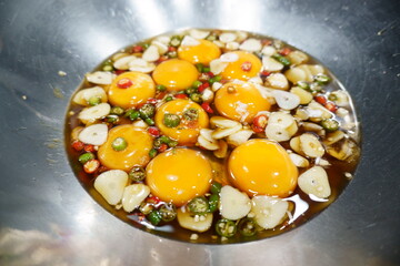 Salted eggs