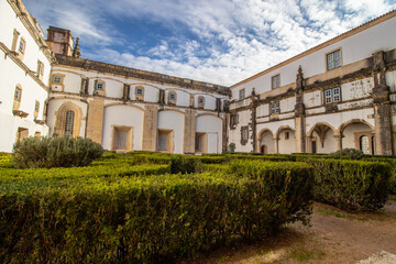 Corvo Cloister, in the Convent of Christ, in the Templar City of Tomar, Portugal