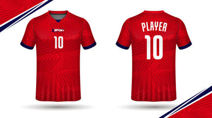 Soccer jersey template sport t shirt design