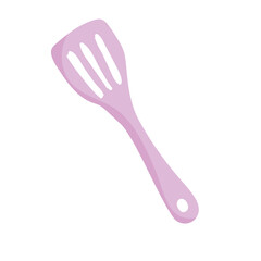 cooking spatula utensil cutlery in cartoon style