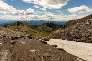 Fanealm und Wilder See in Suedtirol, Italy,