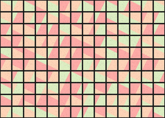 Abstract Geometric Pattern generative computational art illustration