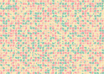 Abstract Geometric Pattern generative computational art illustration