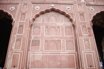 detail of the entrance to the mosque andalusia